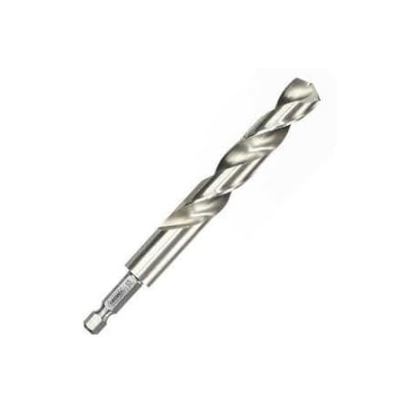 Champion Cutting Tool 1/2in HEX28 Hex Shank Jobber Drills, 135 Degree Split, Heavy Duty, Hex Shank, Steel, 3PK CHA HEX28-1/2